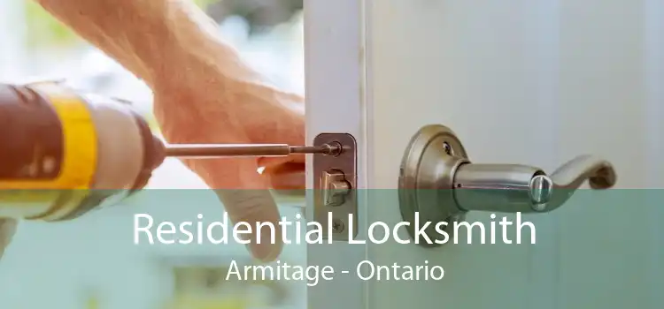 Residential Locksmith  Armitage - Ontario